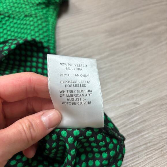 Rare Eckhaus Latta Crop Top Pixel Special Museum Exhibit Women's Large - Picture 9 of 10